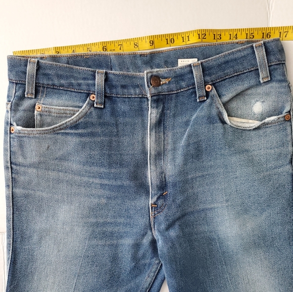 Vintage Levi's 1970's Orange Tab 517. 36X31. GVPWC. Blue Jean. - Picture 10 of 13